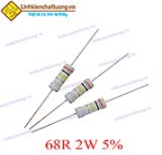 Điện trở vạch 2W 68R 5% (túi 200c)