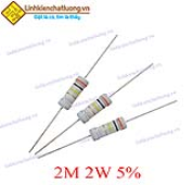 Điện trở vạch 2W 2M 5% (túi 200c)