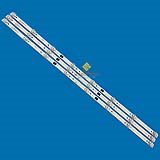 Bộ LED tivi ASANZO 43ES980 LED (3 thanh 6V N4)