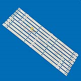 Bộ LED tivi ASANZO 43AT500/ 43AS560/ 43AS510/ 43AS550 (8 thanh 6V N1)