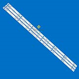 Bộ LED tivi TCL L43S6000 /L43S6100/ L43S62T/ L43P2-UF/ 43D2900 (3 thanh 6V N4)