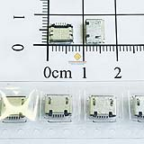 Cổng MicroUSB MK5P 5P chân dán chốt dán SMD đóng dây (dây 100c)