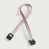 Dây IDE6 6P 30cm chân 2.54mm bấm sẵn đầu cốt (túi 10 sợi)