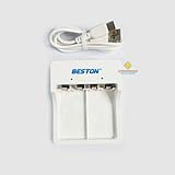 Bộ sạc PIN BESTON M7023 dùng cho 2 viên PIN 9V