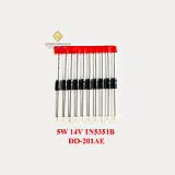 Diode zener 5W 14V 1N5351B DO-201AE