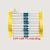 Điện trở vạch 1/2W 1.8R 1% chân đồng (10c)