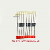 Diode zener 5W 3.9V 1N5335B DO-201AE