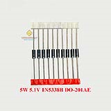 Diode zener 5W 5.1V 1N5338B DO-201AE