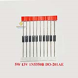 Diode zener 5W 13V 1N5350B DO-201AE