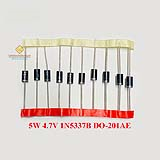 Diode zener 5W 4.7V 1N5337BL DO-201AE