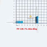 Điện trở vạch 5W 22K 1% chân đồng