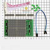 Module LED matrix 16x16 vuông 4 LED