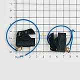 Công tắc máy sấy tóc 10A250V loại dọc (màu đen)