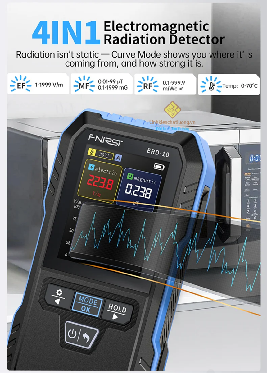 máy đo bức xạ điện từ